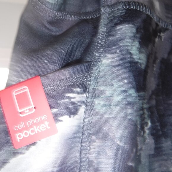 BNWT - Marika Circuit Ankle Legging 25 inch Stormy Sky Granite plus size U.S. 2X - Picture 3 of 13